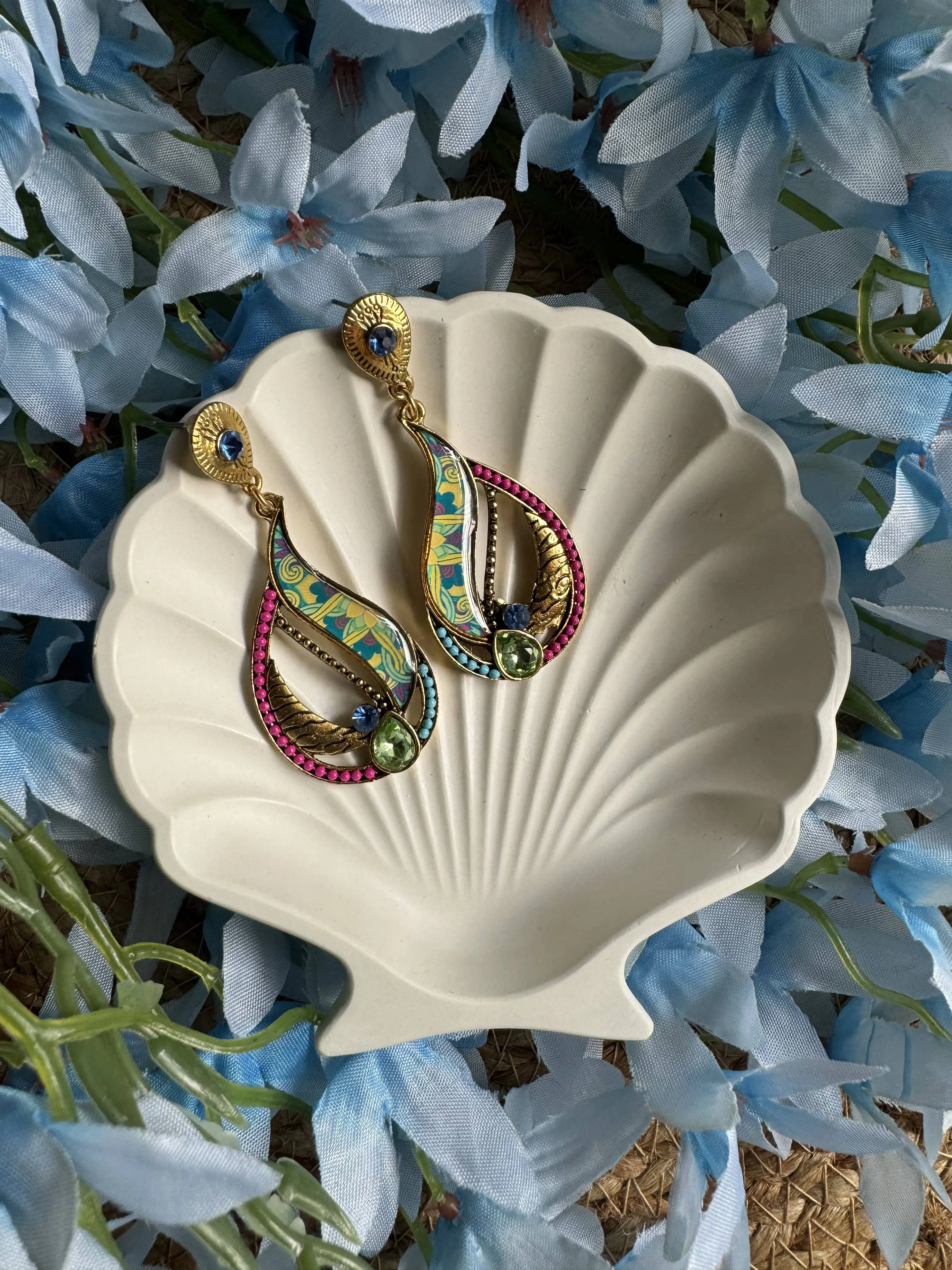 Amaya Germal Silver Earrings