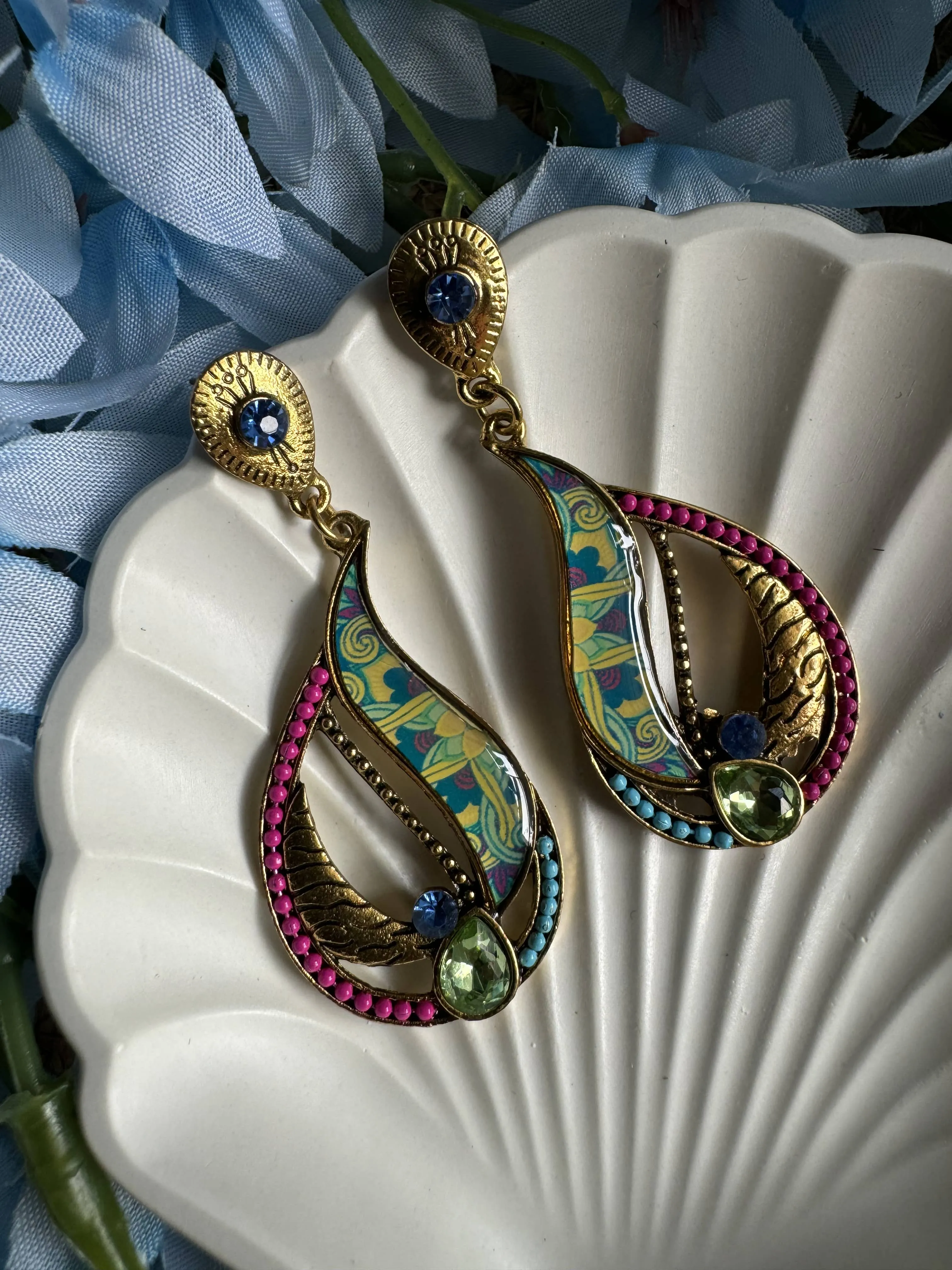 Amaya Germal Silver Earrings