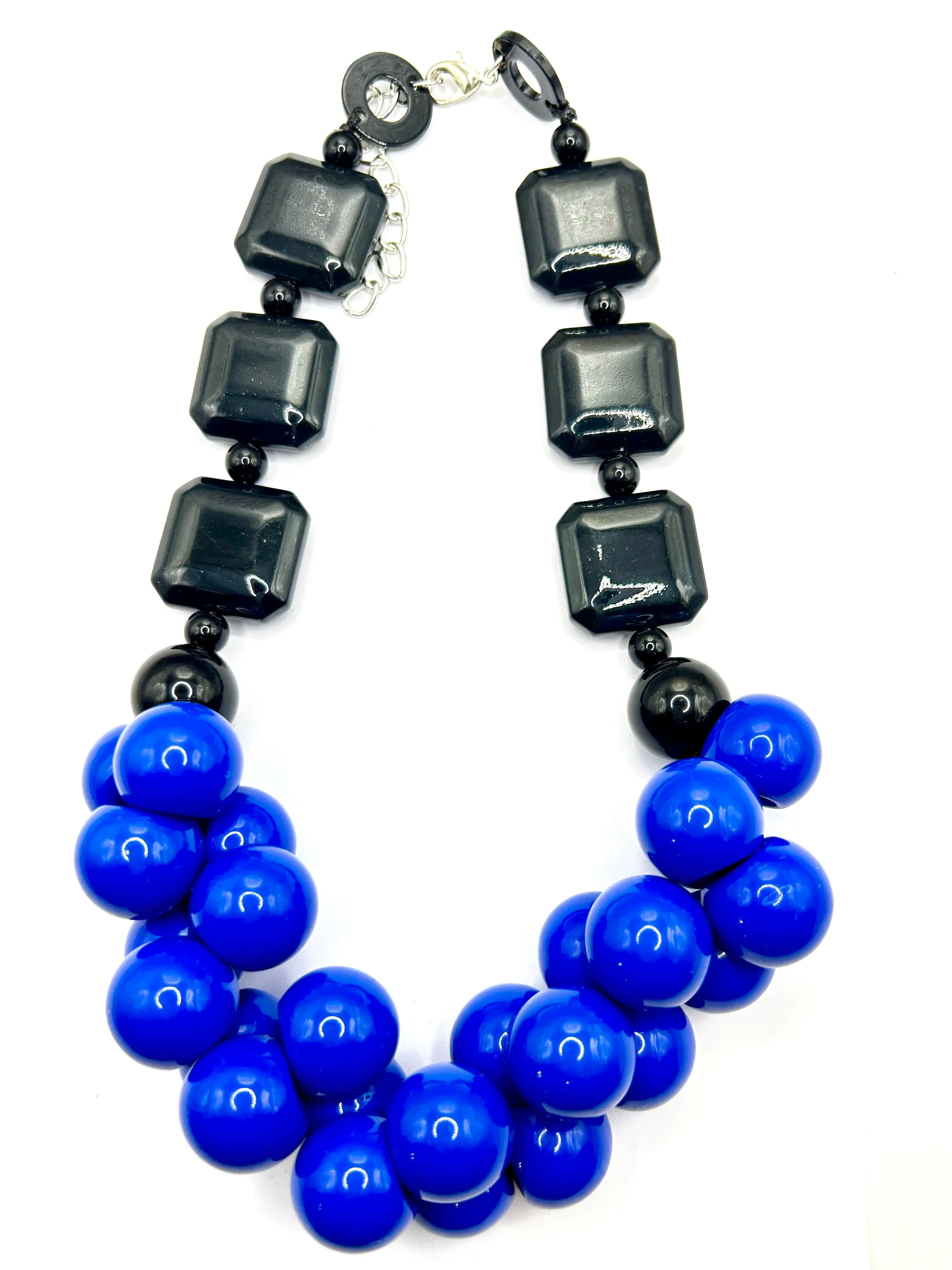 Bubble Gum Beaded Necklace In resin