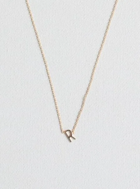 Luxe Initial Necklace - Gold