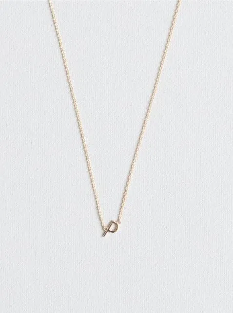 Luxe Initial Necklace - Gold