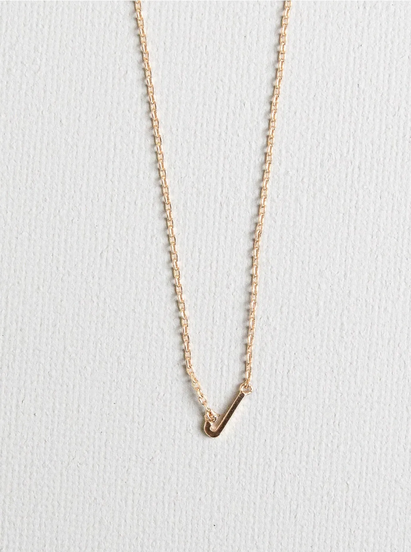 Luxe Initial Necklace - Gold