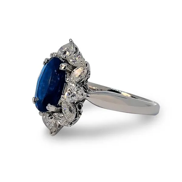 Oval Sapphire Ring