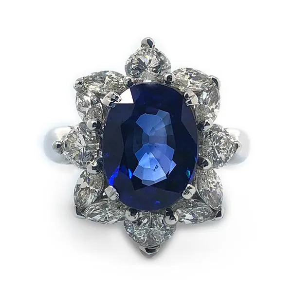 Oval Sapphire Ring