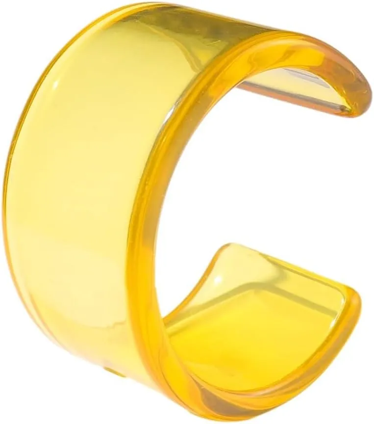 Pingyongchang Acrylic Cuff Bangle Bracelets for Women Chunky Bracelets for Women Colorful Wide Irregular Resin Wristbands Retro Wide Geometric Plastic Bracelet Best Christmas Gifts